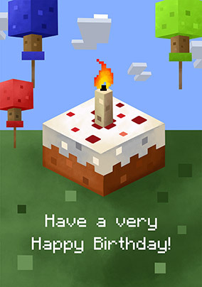 Cake Birthday Card