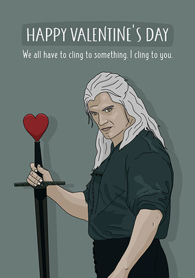 Cling to Something Valentine's Day Card