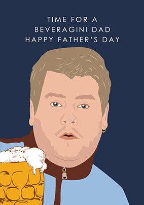 Time for a Beveragini Father's Day Card