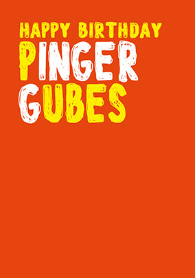 Pinger Gubes Card