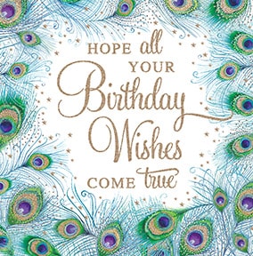 Birthday Wishes Come True Card