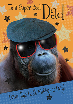 Super Cool Dad Father's Day Card