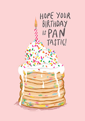 Pantastic Birthday Card
