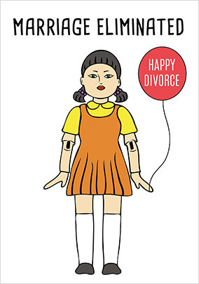 Marriage Eliminated Divorce Card