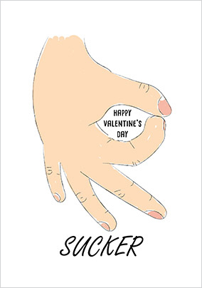 Valentine's Day Sucker Card