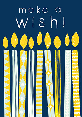 Make a Wish Birthday Card