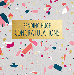 Sending Huge Congratulations Card