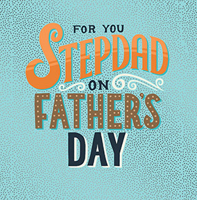 Stepdad on Father's Day Card