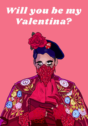 Valentina Valentine Card