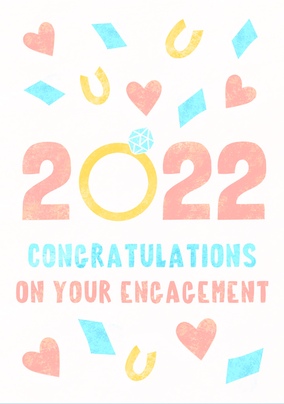 2022 Engagement Congrats Card