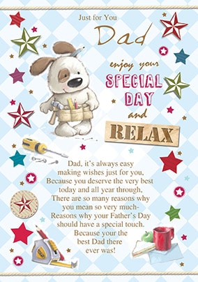 Relax and Enjoy Father's Day Card