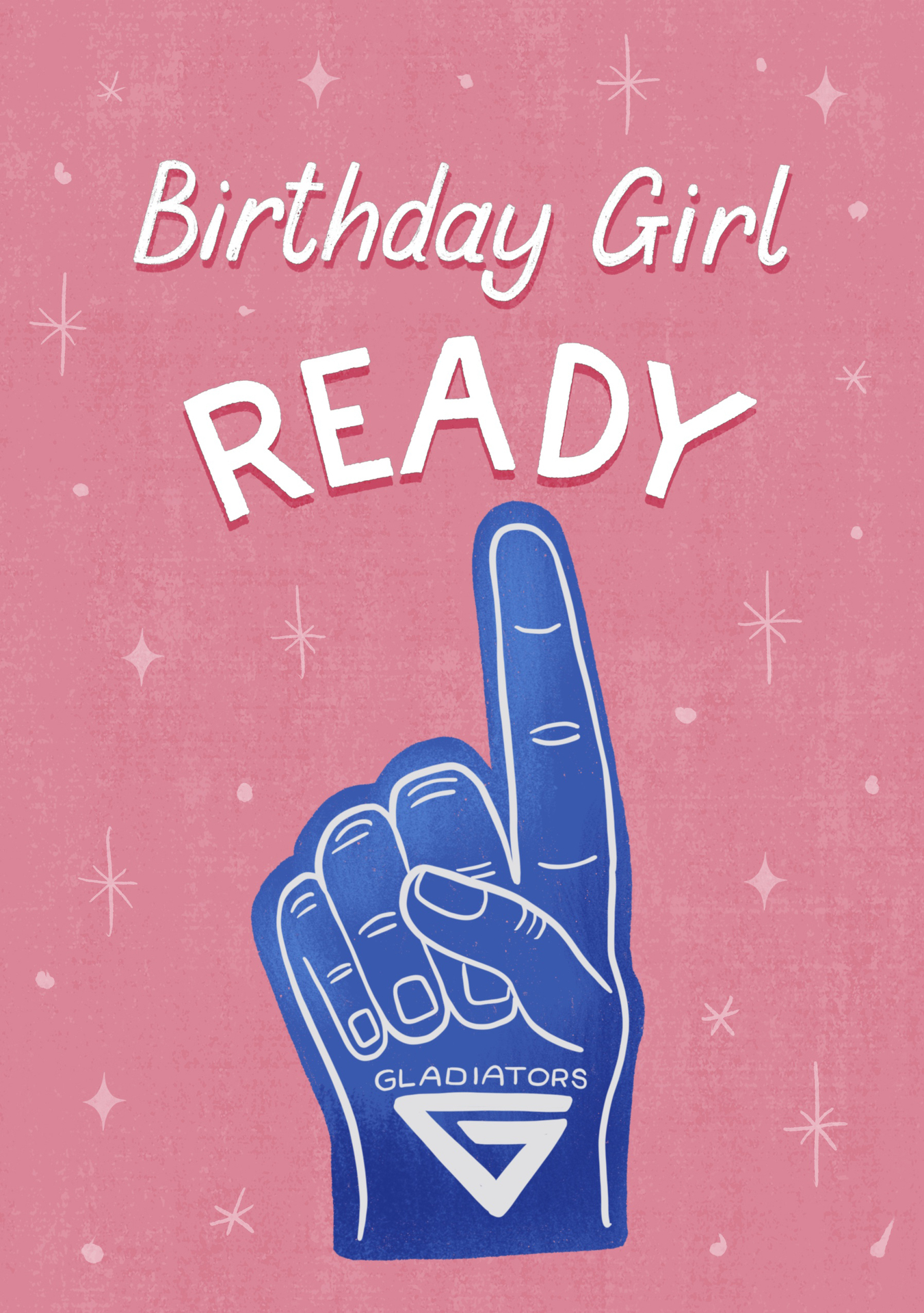 Birthday Girl Ready Card