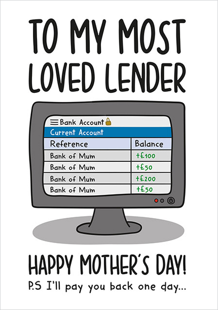 Loved  Lender Mothers Day Card