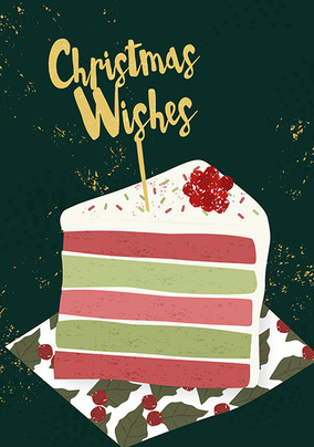 Order Online Christmas Chocolate Cake with Greeting Card from  IndianGiftsAdda.com