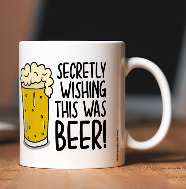 Wishing This Was Beer Father's Day Mug