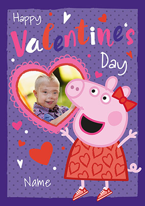 Peppa Pig Photo Card