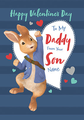 Daddy valentines best sale day card