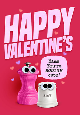 Sodium Cute Valentine's Card