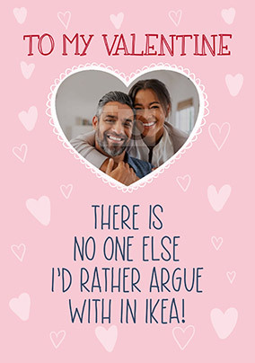 Argue In Ikea Valentine card