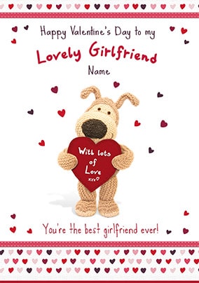 Boofle - Lovely Girlfriend Card