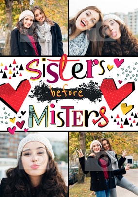 Sisters Before Misters Photo Card