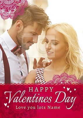 Happy Valentines Day Photo Card