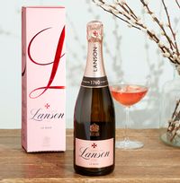Tap to view Lanson Rose Champagne and Gift Box WAS £44 NOW £39