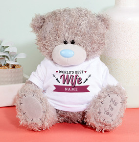 personalised teddy bear valentines day