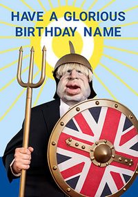 Tap to view Glorious Birthday Personalised Card