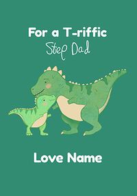 Tap to view T-riffic Step-Dad Birthday Card
