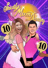 Tap to view Strictly Mum Dancing Photo Birthday Card
