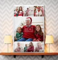 Tap to view Christmas Multi Photo Canvas - Portrait