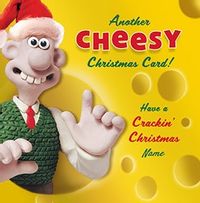 Tap to view Wallace and Gromit Cheesey Christmas Card
