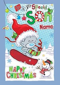 Tap to view Me To You - Very Special Son Personalised Christmas Card