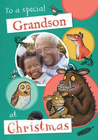 Tap to view The Gruffalo - Special Grandson Photo Christmas Card