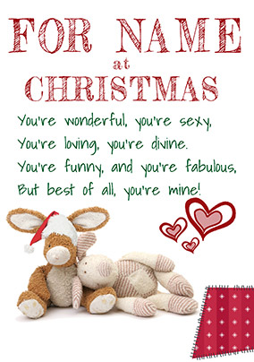 Boyfriend Christmas Card Verses - greeting cards near me