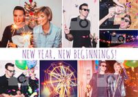 Tap to view Happy New Year Photo Upload Card Multi - Essentials