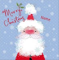 Tap to view Merry Christmas Santa Personalised Card