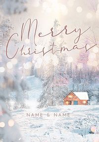 Tap to view Scenic Personalised Christmas card