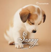 Tap to view Jack Russell Puppy personalised sorry card