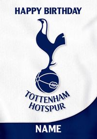 Tap to view Tottenham Hotspur Club Crest Birthday Card