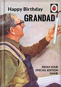 Tap to view Grandad Ladybird Book Birthday Card