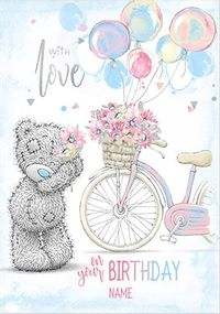 Tap to view Me To You - With Love Personalised Birthday Card