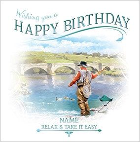 fishing birthday card sayings