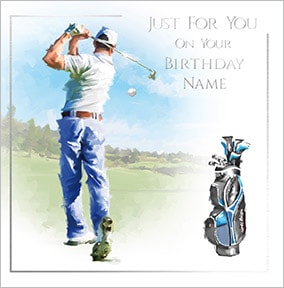 Golf Birthday Cards Funky Pigeon