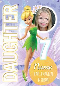 Tap to view Tinker Bell Photo Card for Daughter