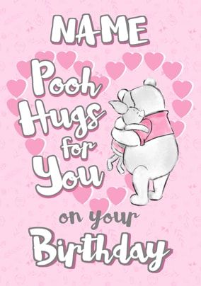 Winnie the Pooh Birthday Cards | Funky Pigeon