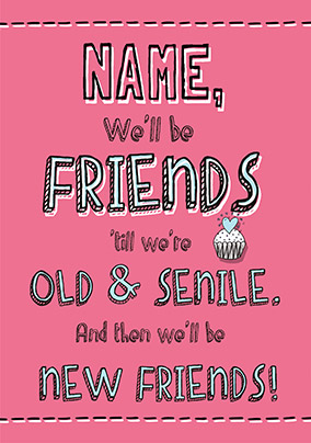 Bestie Humour Best Friend Birthday Cards Funny