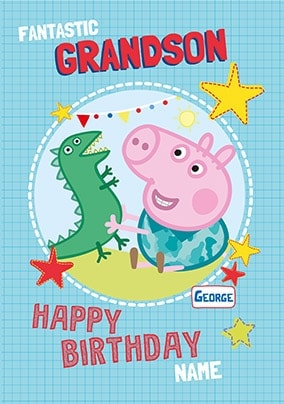 Grandson Kids Birthday Cards Funky Pigeon - 