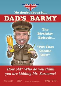 Tap to view Dad's Barmy Spoof Photo Card